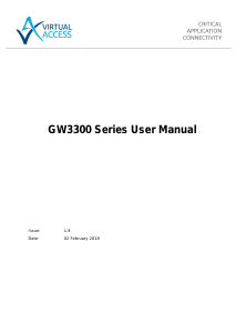 Handleiding Virtual Access GW3300 Router