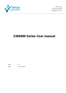 Handleiding Virtual Access GW6600 Router