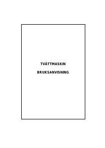 Bruksanvisning Vestfrost AWM 1400 Tvättmaskin