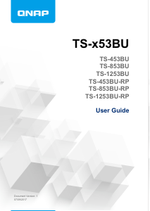 Handleiding QNAP TS-453BU NAS