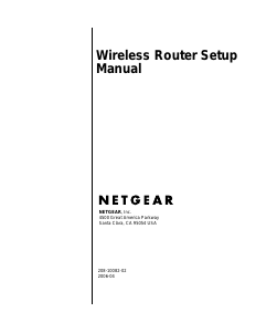 Manual Netgear WNR854t Router