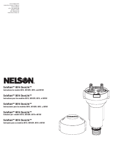 Mode d’emploi Nelson 8015 SoloRain DuraLife Programmateur d’arrosage