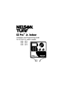 Manual Nelson 8204 EZ Pro Jr. Indoor Water Computer