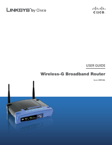 Manual Linksys WRT54GL Router