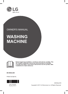 Manual LG FH4G1JCS2 Washing Machine
