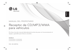 Manual de uso LG LCS300AN Radio para coche