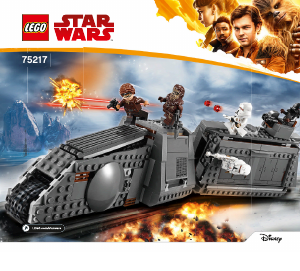 Руководство ЛЕГО set 75217 Star Wars Имперский транспорт