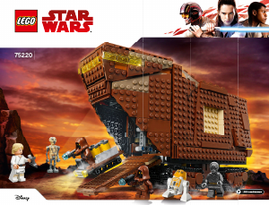 Bruksanvisning Lego set 75220 Star Wars Sandcrawler