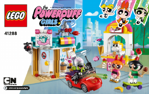 Brugsanvisning Lego set 41288 Powerpuff Girls Mojo Jojo slår til