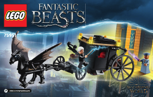 Mode d’emploi Lego set 75951 Harry Potter L'évasion de Grindelwald