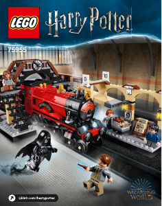 Használati útmutató Lego set 75955 Harry Potter Roxfort expressz