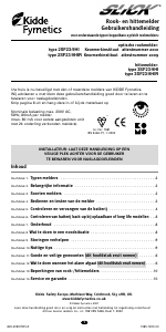 Handleiding Kidde 2SF23/9HI Rookmelder