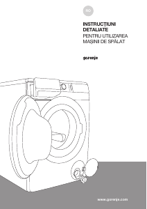 Manual Gorenje WA72S3 Mașină de spălat