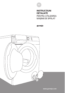 Manual Gorenje WE60S3 Mașină de spălat