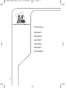 Handleiding ETNA 1607HRVS Fornuis