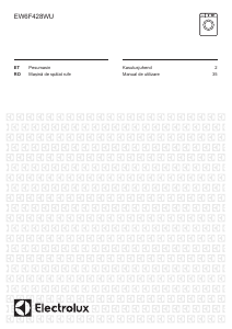 Manual Electrolux EW6F428WU Mașină de spălat