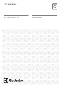 Manual Electrolux EWF1287EMW SteamCare Mașină de spălat