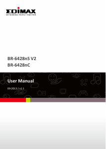 Handleiding Edimax BR-6428nC Router