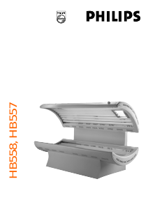 Manual Philips HB557 Sunbed