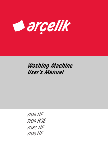 Handleiding Arçelik 7104 HSE Wasmachine