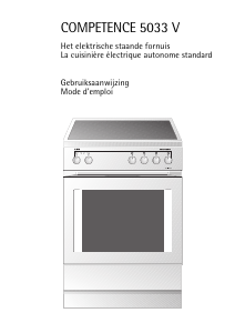 Handleiding AEG Competence 5033 V Fornuis