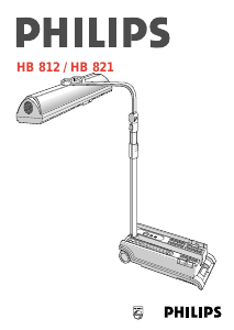 Manuale Philips HB812 Lettino solare