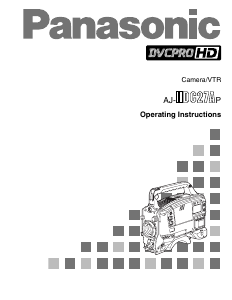 Handleiding Panasonic AJ-HDC27AP Camcorder