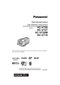 Handleiding Panasonic HC-V720M Camcorder