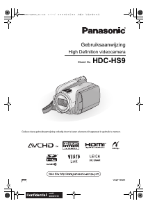Handleiding Panasonic HDC-HS9 Camcorder