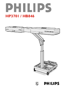 Bedienungsanleitung Philips HB846 Sonnenbank