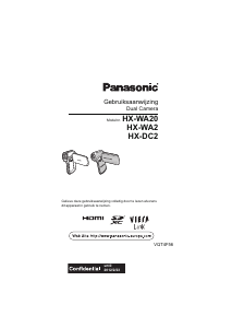 Handleiding Panasonic HX-DC2 Camcorder