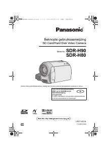 Handleiding Panasonic SDR-H80 Camcorder