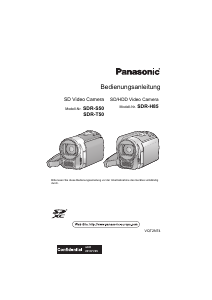 Bedienungsanleitung Panasonic SDR-H85P Camcorder