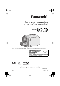 Handleiding Panasonic SDR-H90 Camcorder