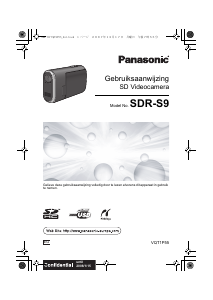 Handleiding Panasonic SDR-S9 Camcorder