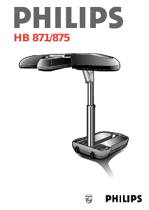 Manual Philips HB875 Sunbed