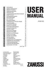 Manual Zanussi ZHI612G Hotă