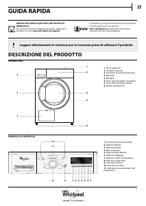 Manuale Whirlpool HDLX 80313 Asciugatrice