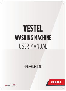 Handleiding Vestel CMH-XXL 9412 TE Wasmachine
