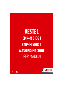 Manual Vestel CMP-M 5106 T Washing Machine