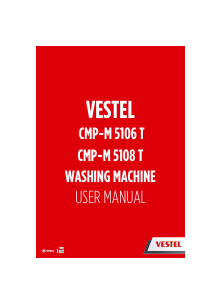 Bruksanvisning Vestel CMP-M 5108 T Tvättmaskin