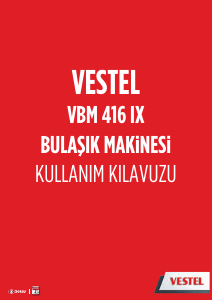 Kullanım kılavuzu Vestel VBM 416 IX Bulaşık makinesi