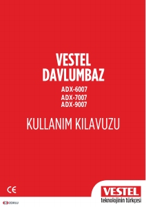 Kullanım kılavuzu Vestel ADX-6007 Davlumbaz