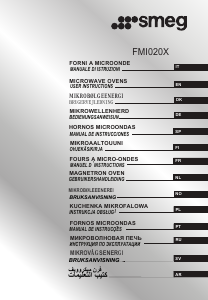 Brugsanvisning Smeg FMI020X Mikroovn