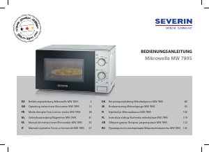 Manuale Severin MW 7895 Microonde