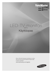 Käyttöohje Samsung T19A350 LED-televisio