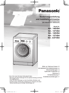 Bedienungsanleitung Panasonic NA-A47VB4 Waschmaschine