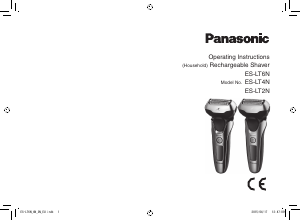 Használati útmutató Panasonic ES-LT2N Borotva