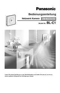 Bedienungsanleitung Panasonic BL-C1 IP Kamera