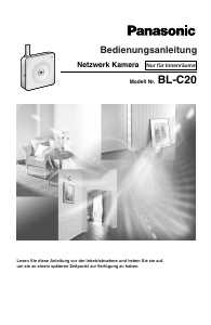 Bedienungsanleitung Panasonic BL-C20 IP Kamera